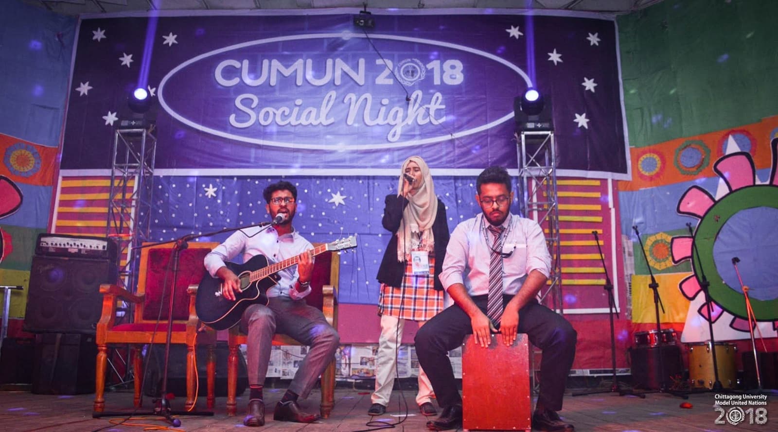Cultural evening at CUMUN 2018