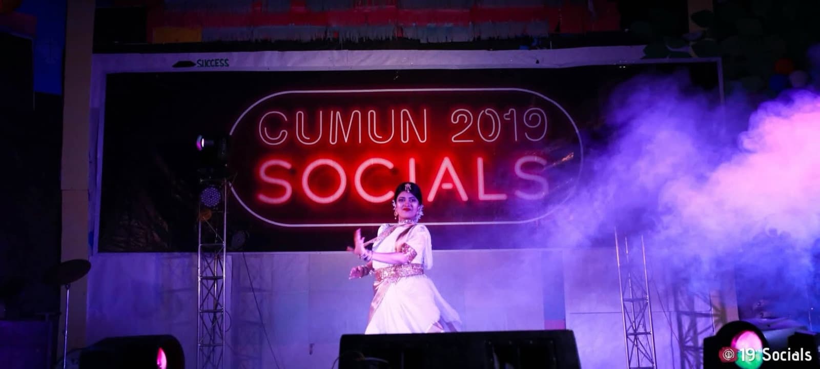 Cultural showcase at CUMUN 2019