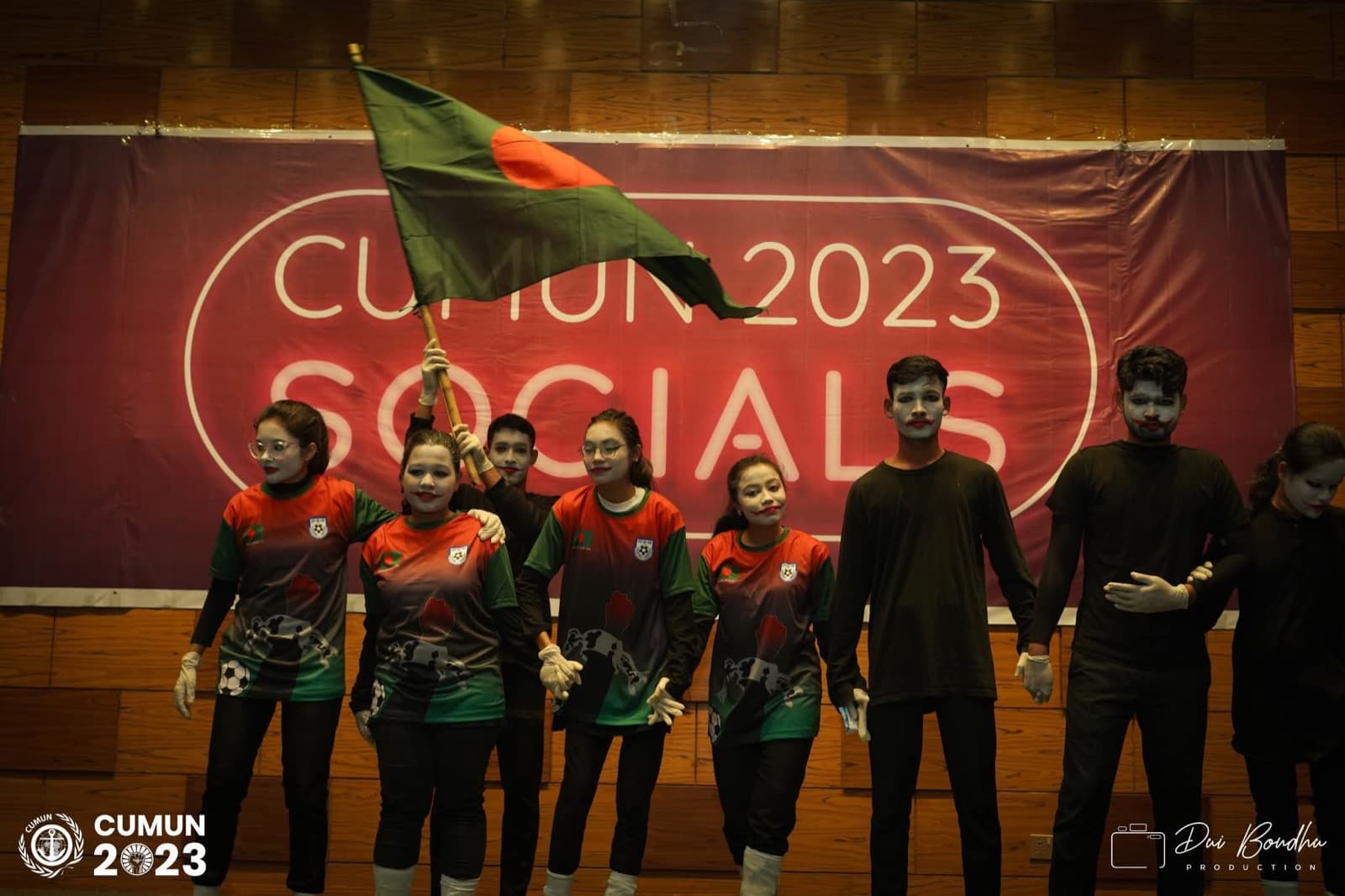 Delegates at the CUMUN 2023 socials