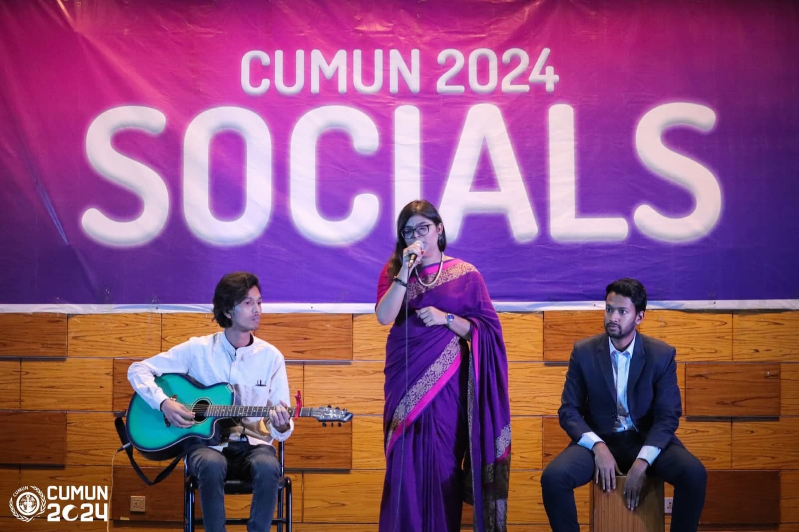 Cultural performance at CUMUN 2024