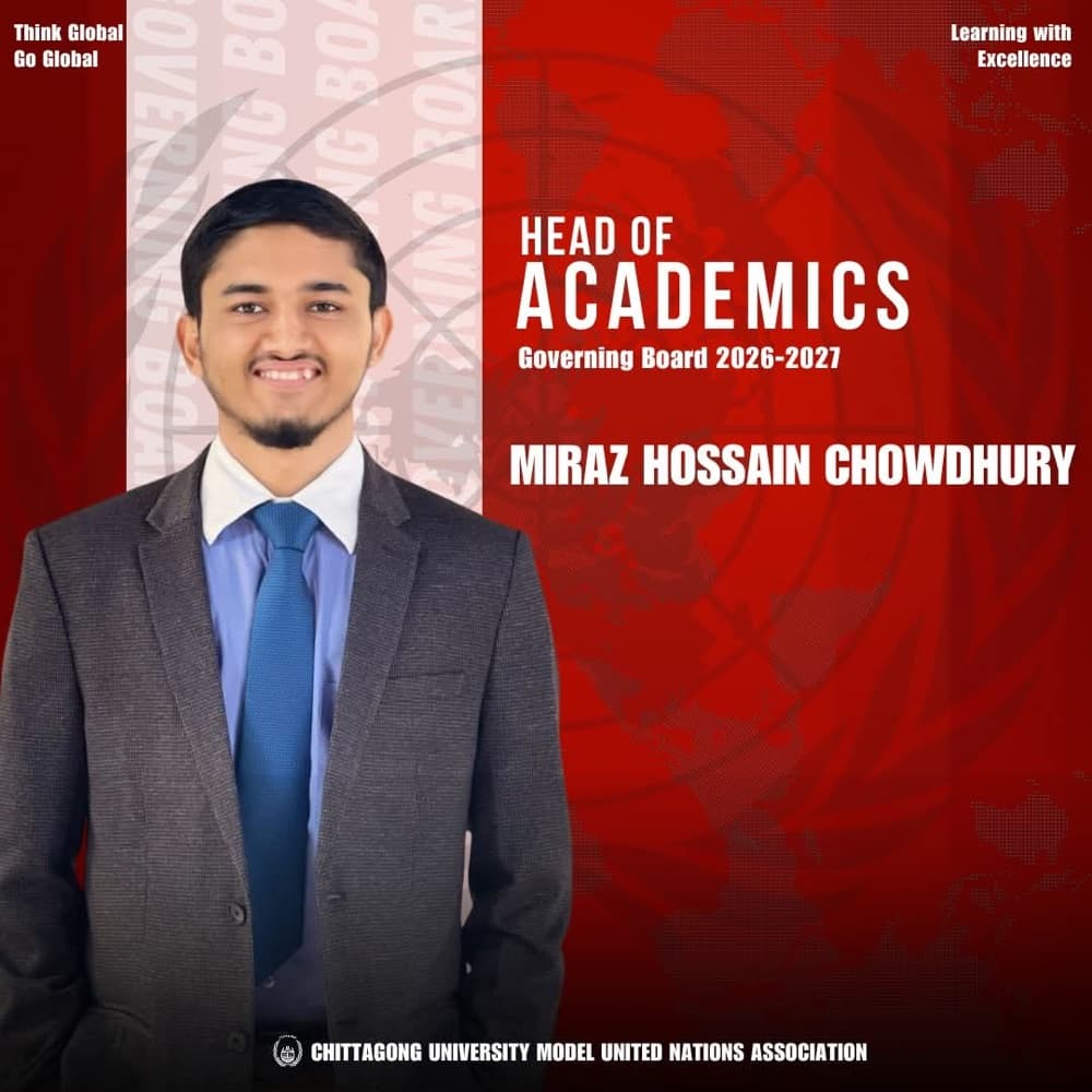 Miraz Hossain Chowdhury — Head of Academics, Governing Board 2026-27