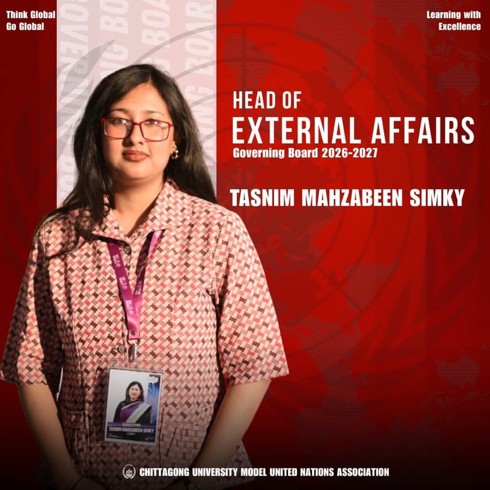 Tasnim Mahzabeen Simky — Head of External Affairs, Governing Board 2026-27