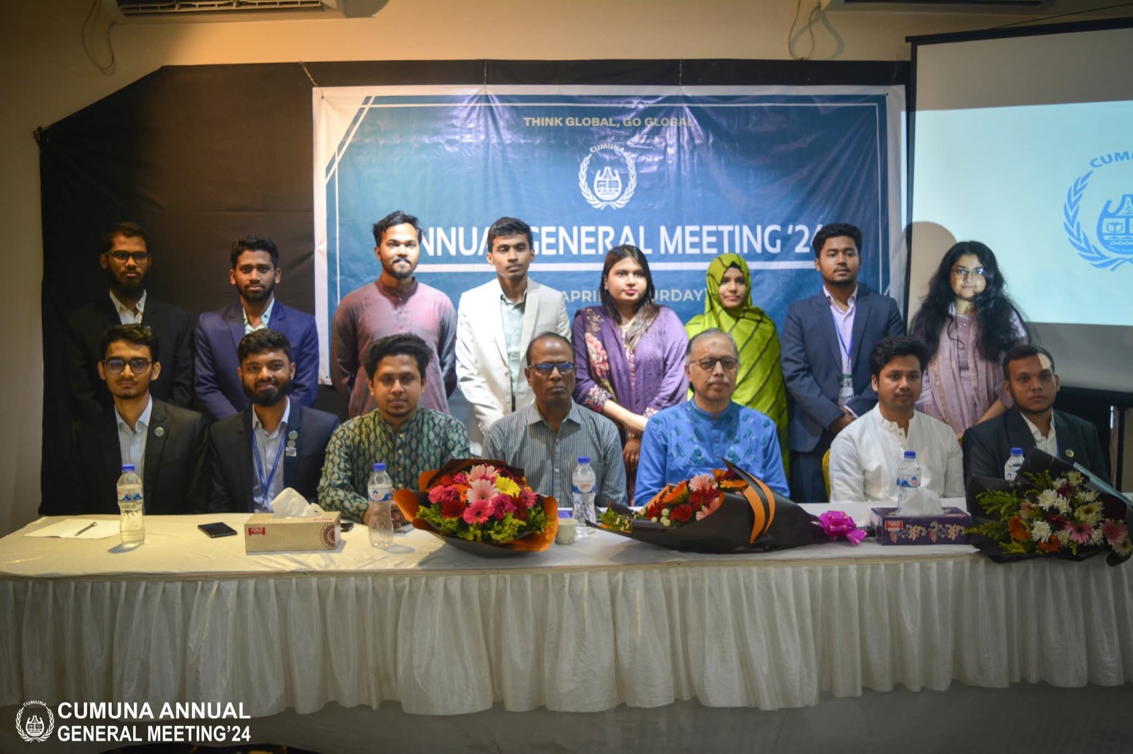 Members at the Annual General Meeting